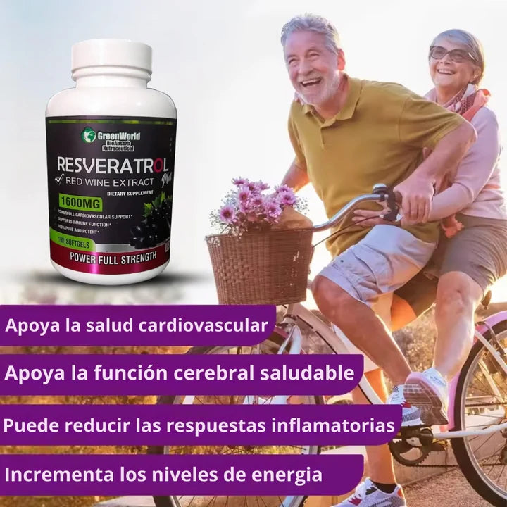 Resveratrol X100 Blanco