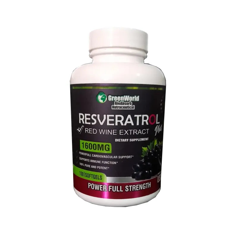 Resveratrol X100 Blanco